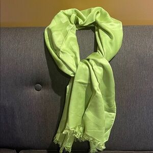 Lime Green Scarf